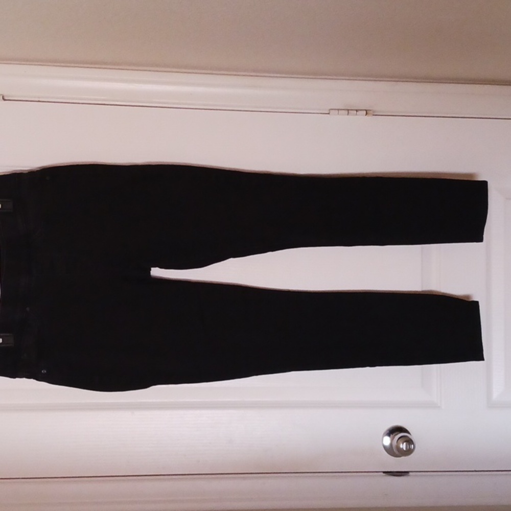 Womens black Levi Signature Pull-on Skinny Jean